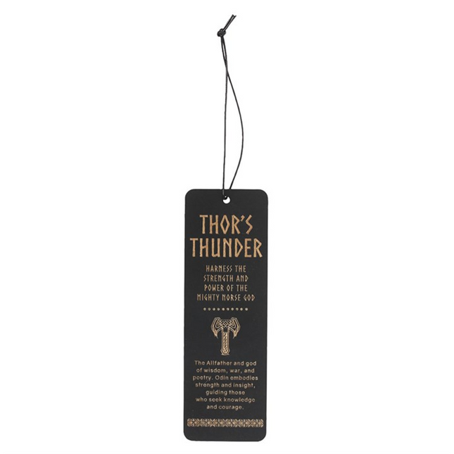 Thor's Thunder Wooden Bookmark