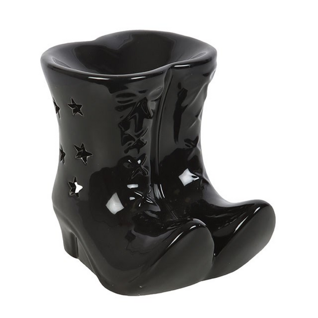*Black Witch Boots Ceramic Oil Burner (12/24)