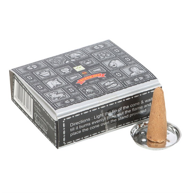 Set of 12 Super Hit Dhoop Cones by Satya (6/30)