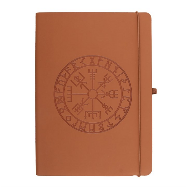 Viking Compass A5 Faux Leather Journal with Pen