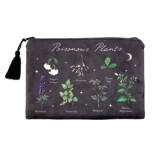 Poisonous Plants Makeup Bag