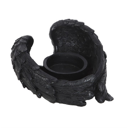 Raven Wings Tealight Candle Holder