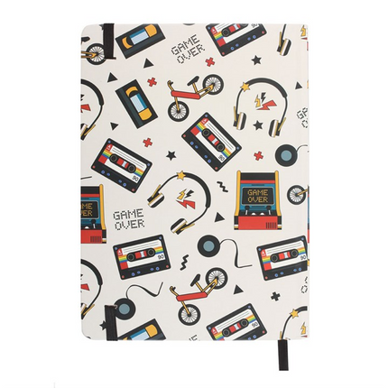 Retro 80s Print A5 Notebook