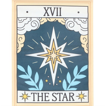 The Star Vintage Tarot Wall Hanging