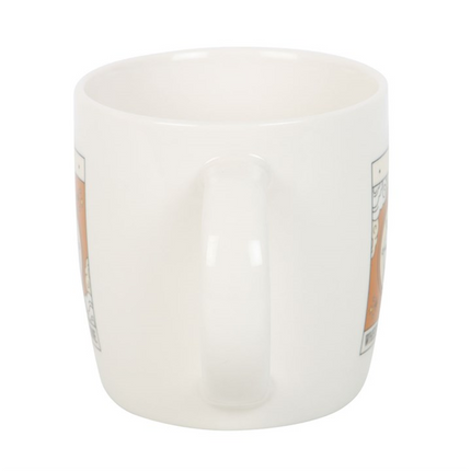 The Wheel of Fortune Vintage Tarot  Mug