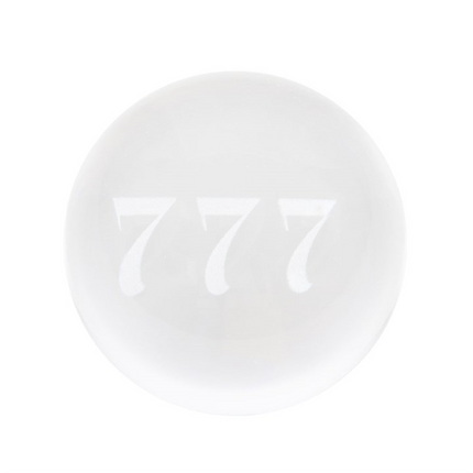 777 Angel Number Crystal Ball