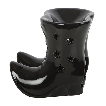 *Black Witch Boots Ceramic Oil Burner (12/24)