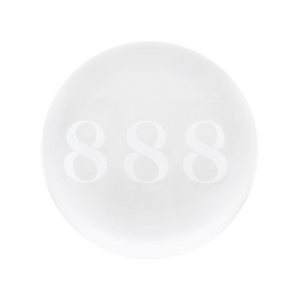 888 Angel Number Crystal Ball
