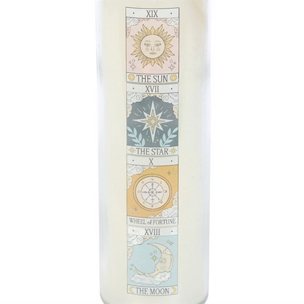 Vintage Tarot Rose Tube Candle