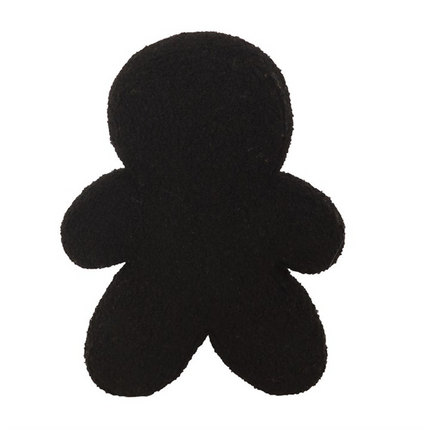 Spooky Gingerbread Man Boucle Cushion