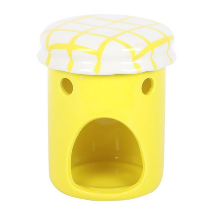 *Lemon Curd Jar Ceramic Oil Burner and Wax Warmer (12/24)