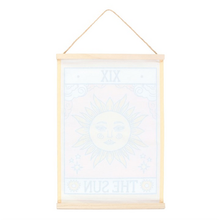 The Sun Vintage Tarot Wall Hanging