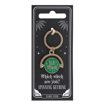 Which Witch Are You Spinning Keyring