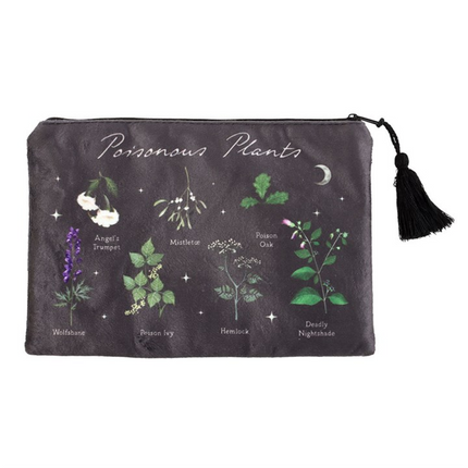 Poisonous Plants Makeup Bag