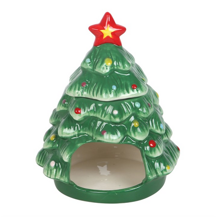 *Nostalgic Christmas Tree Shaped Ceramic Oil Burner (12/24)