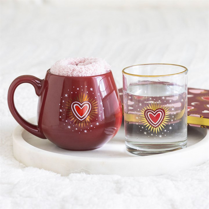 Sacred Heart Drinking Glass