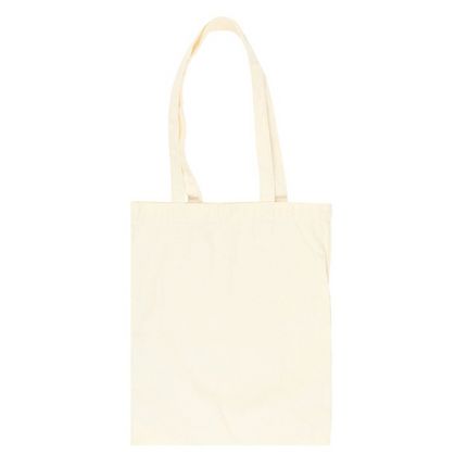 Cute and Creepy Cat Print Polycotton Tote Bag with Enamel Pin