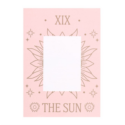 The Sun Vintage Tarot Necklace on Greeting Card