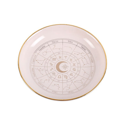 Off White Astrology Wheel Trinket Dish