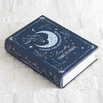 Blue Moon Book Shaped Storage Box
