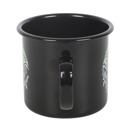 Bigfoot Search Team Enamel Mug