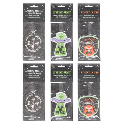 Set of 6 Camp Cryptid Scented Air Fresheners