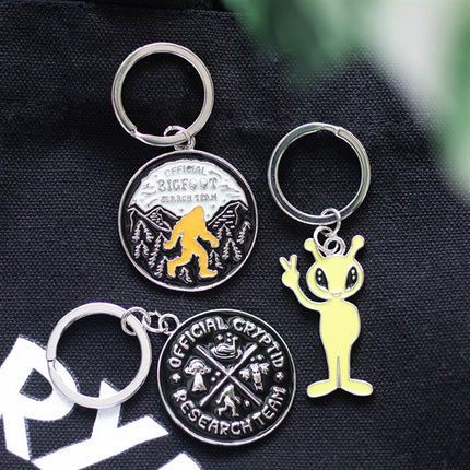 Bigfoot Search Team Keyring