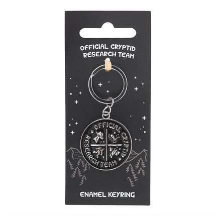 Cryptid Research Team Keyring