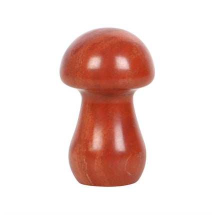 Magical Red Jasper Crystal Mushroom