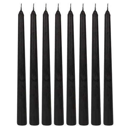 *Set of 8 Vampire Blood Wax Taper Unscented Candles (4/12)