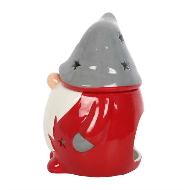 *Red and Grey Gonk Ceramic Oil Burner (4/18)
