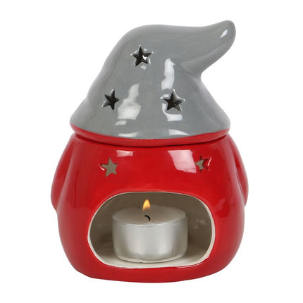 *Red and Grey Gonk Ceramic Oil Burner (4/18)