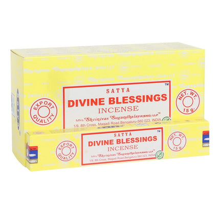 Set of 12 Satya Divine Blessings Incense Sticks (12/50)