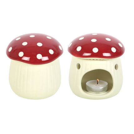 *Mushroom Ceramic Oil Burner (6/24)