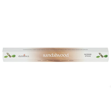 Set of 6 Packets of Elements Sandalwood Incense Sticks