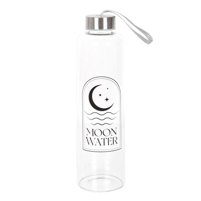 *Moon Water Glass Water Bottle (4/20)