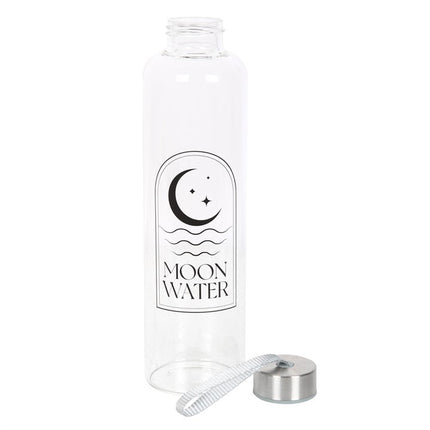 *Moon Water Glass Water Bottle (4/20)