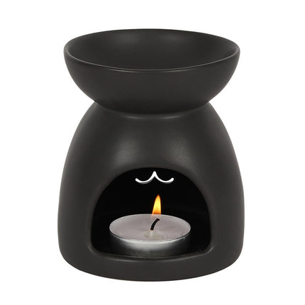 Black Cat Cut Out Oil Burner and Wax Warmer