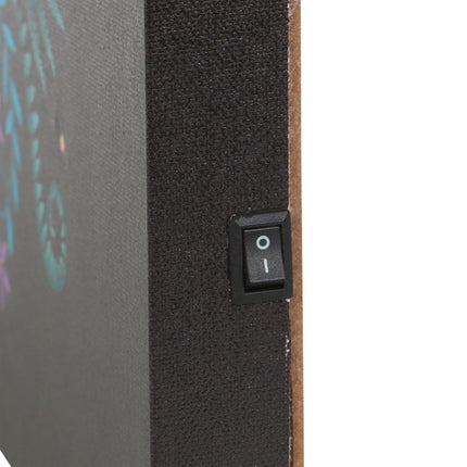 Luna Moth Light Up Canvas Plaque