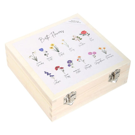 Box of 36 Marble Birth Flower Keepsake Stones