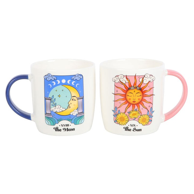 *Sun & Moon Celestial Ceramic Mug Set (9/18)