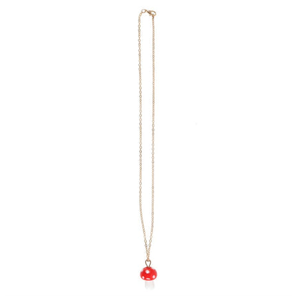 Toadstool Charm Necklace Card