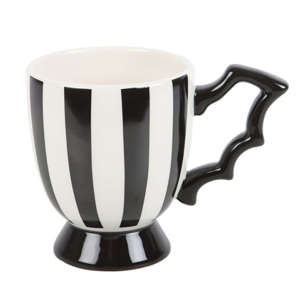 *Striped Ceramic Teacup (12/36)