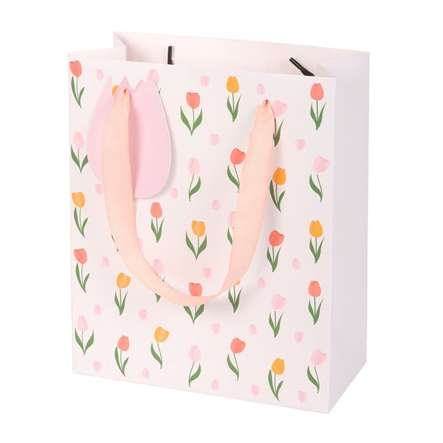 Tulip Print Gift Bag