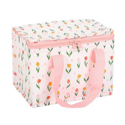 Tulip Print Recycled Plastic Lunch Bag