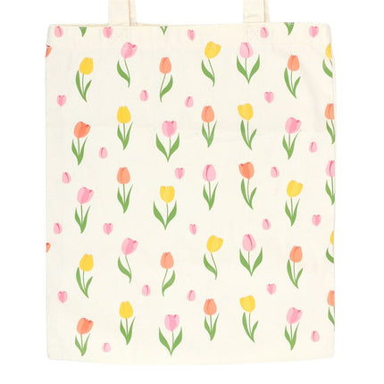 Tulip Print Tote Bag