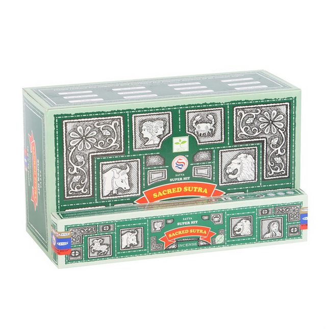 Set of 12 Satya Superhit Sacred Sutra Incense 15g (12/50)