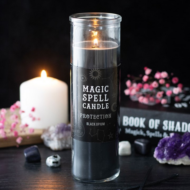 Protection Opium Magic Spell Tube Candle