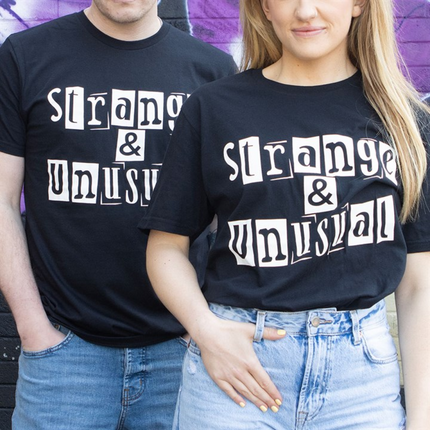 Strange & Unusual Unisex T-shirt Size M